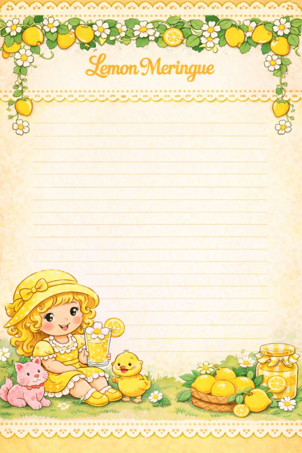 LEMON STATIONARY