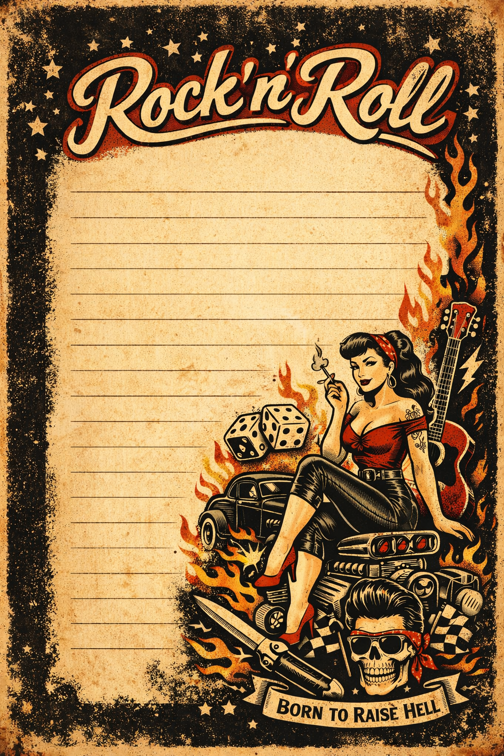 ROCK N ROLL STATIONARY