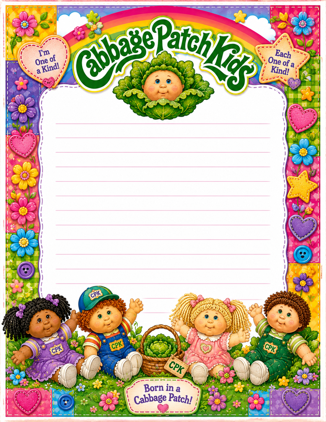 CLASSIC DOLL STATIONARY