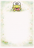 CUTE FROG STATIONARY