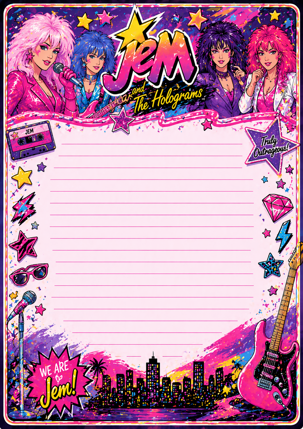 CLASSIC CARTOONS "JEM'