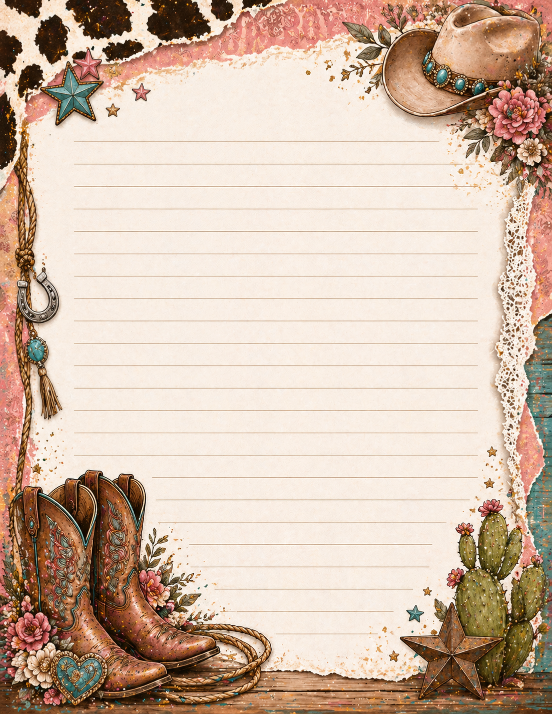 COWGIRL STATIONARY