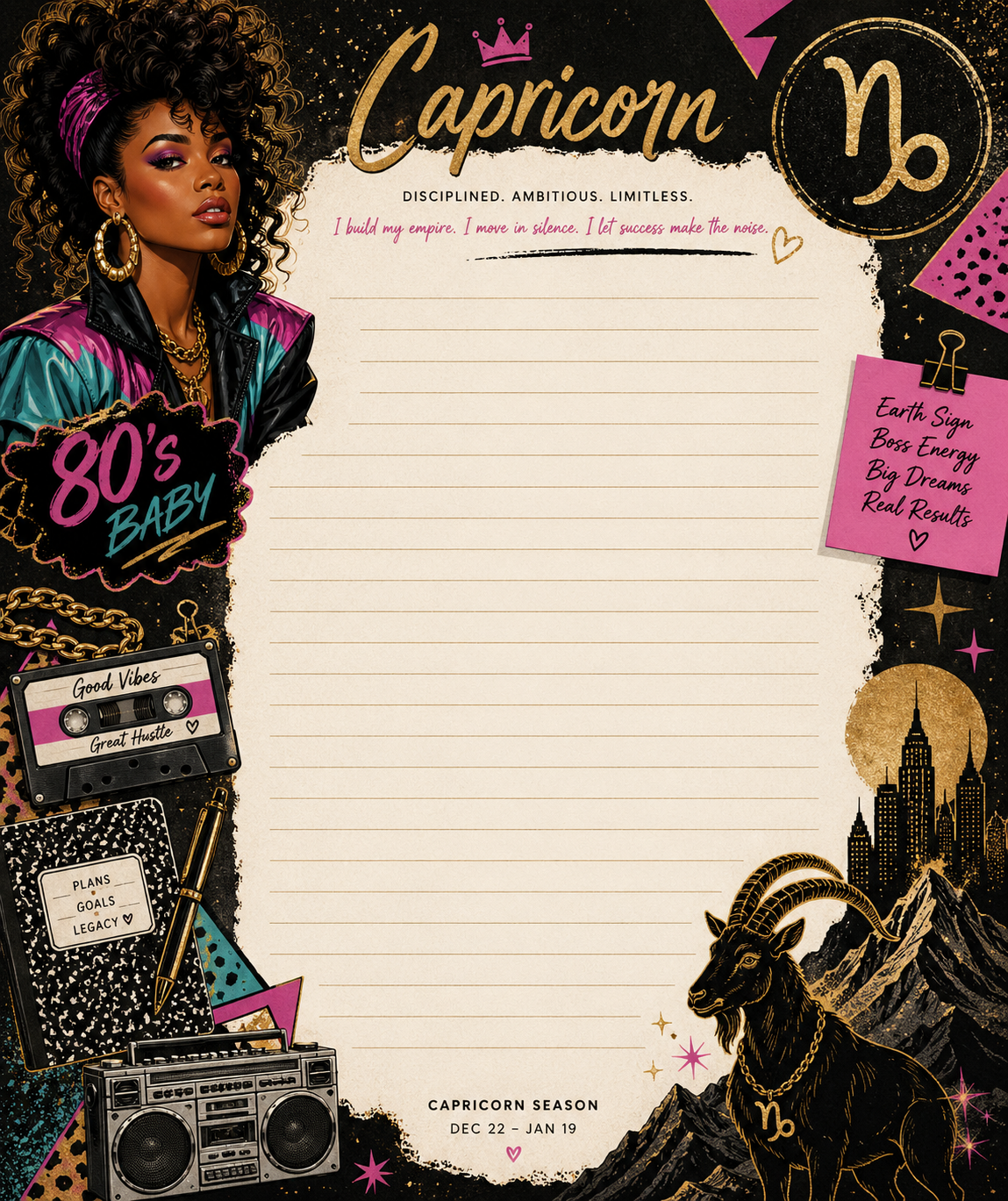 CAPRICORN STATIONARY