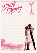 CLASSIC MOVIE STATIONARY "DANCING"