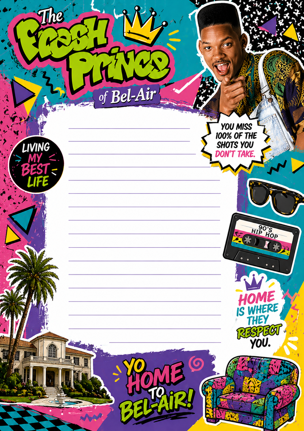 CLASSIC 90'S STATIONARY "FRESH"