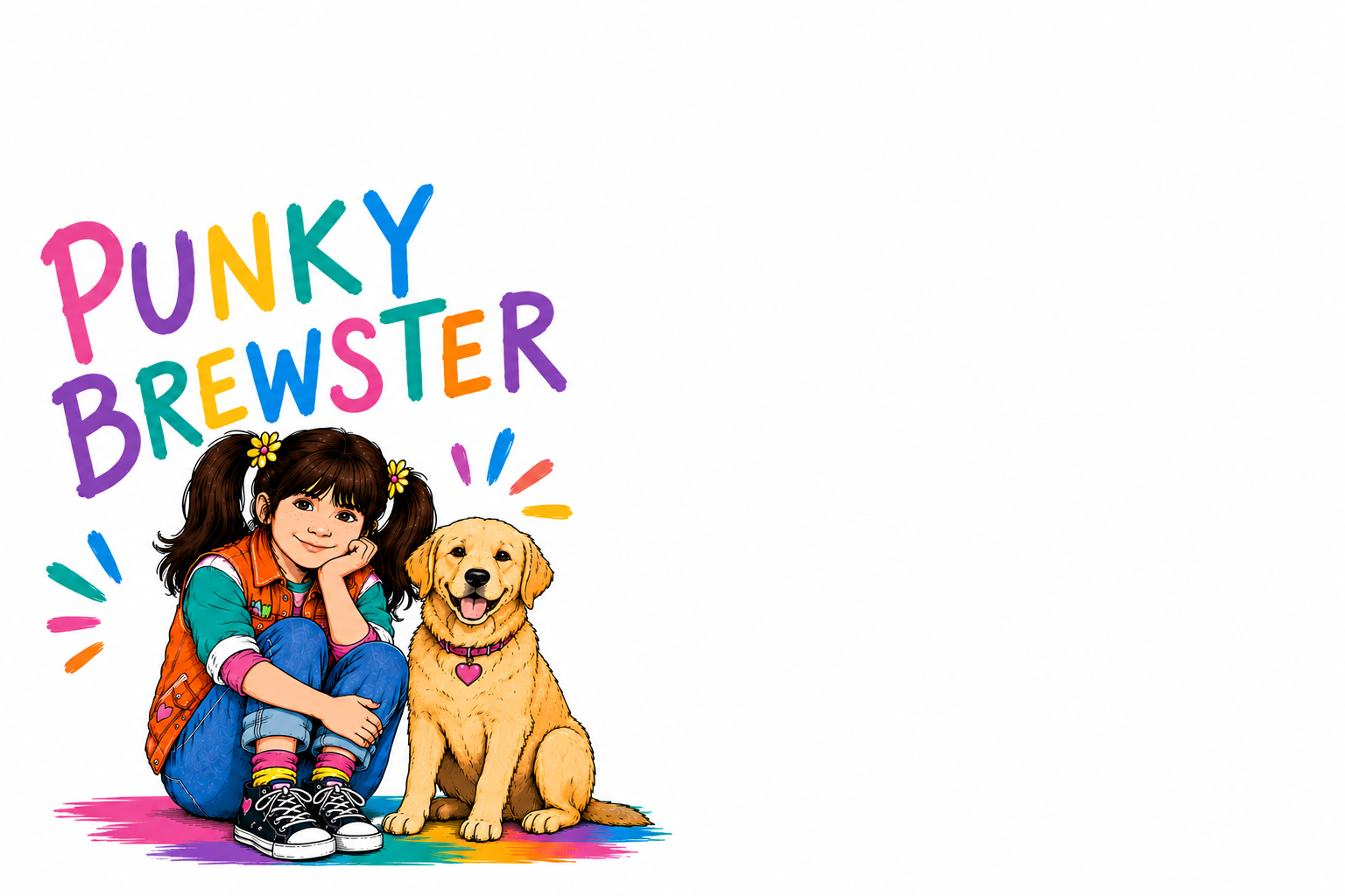Punky-Inspired Stationary Set