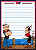 A Very Sailor Love Stationary