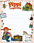 Pippi-Inspired Stationary Set