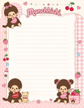 Monchhichi-Inspired Stationary Set