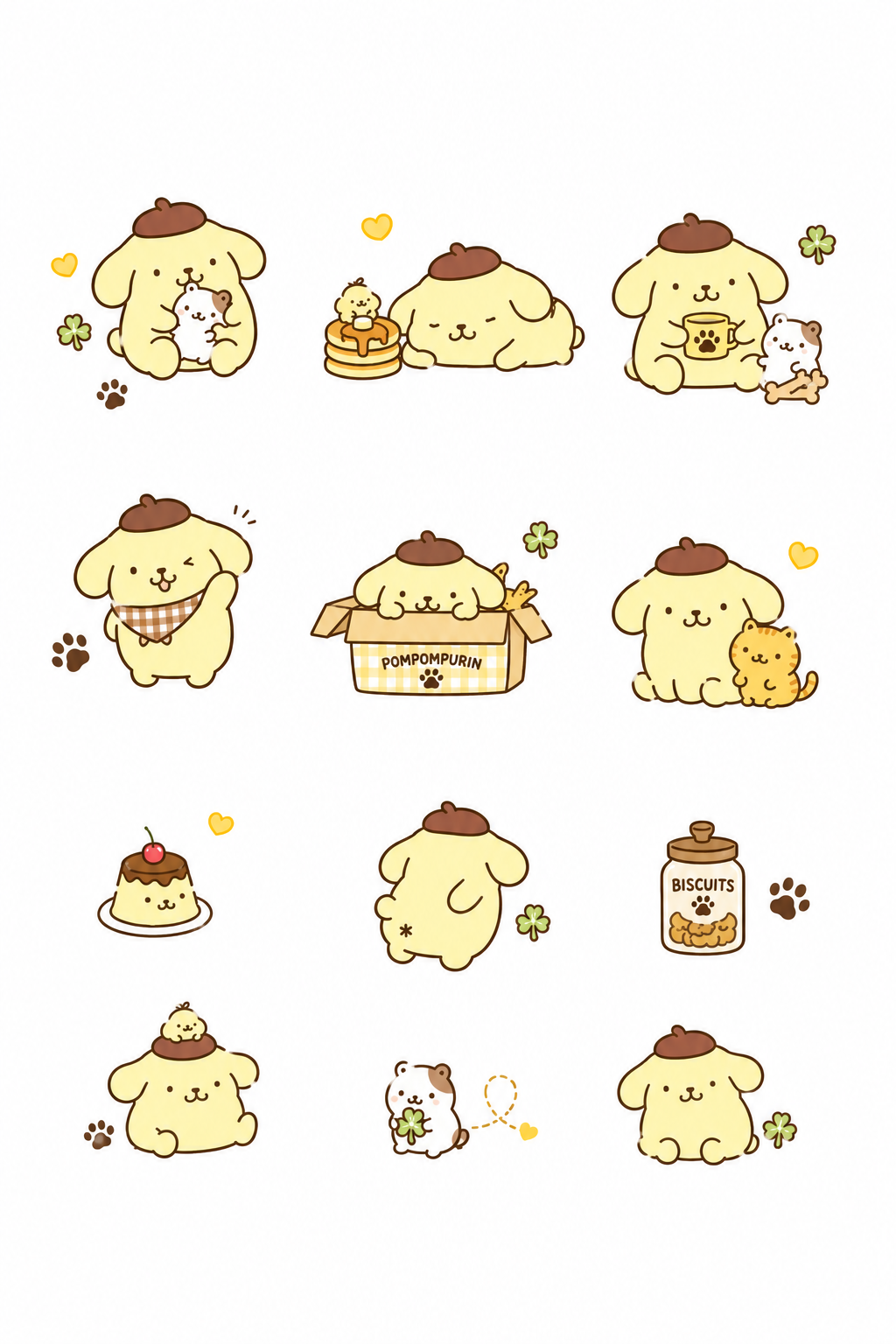 PopPom-Inspired Stationary Set