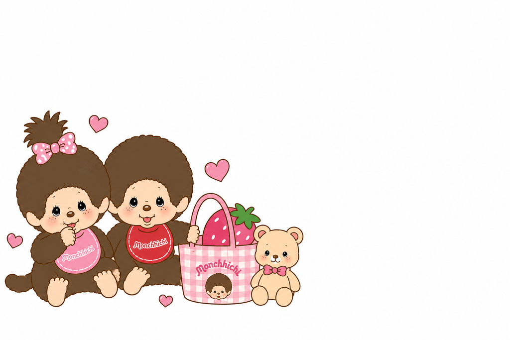 Monchhichi-Inspired Stationary Set