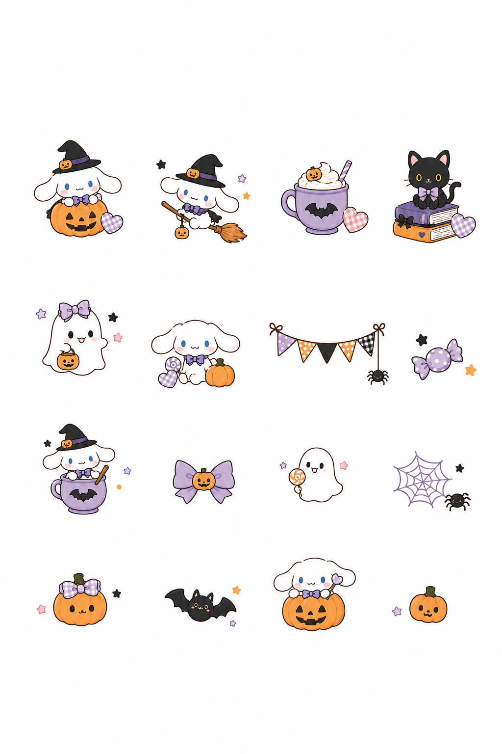 Cinna-Halloween Inspired stationary set