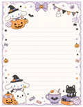 Cinna-Halloween Inspired stationary set