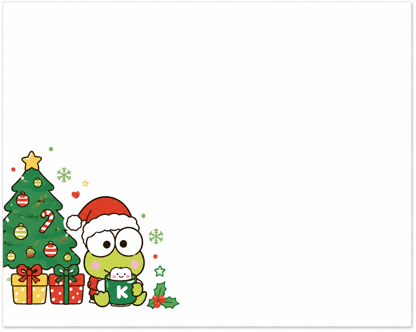 A Very Kerropi-Inspired Christmas Stationary set
