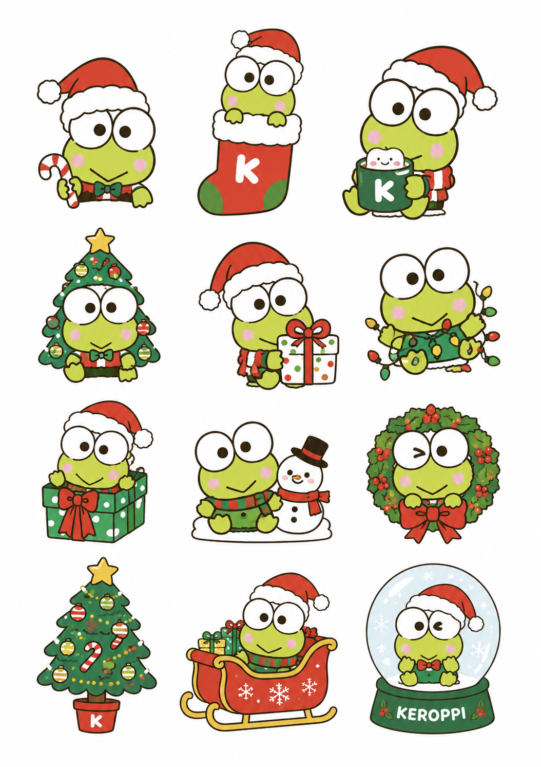 A Very Kerropi-Inspired Christmas Stationary set