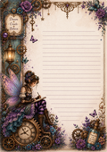 Enchanted Steampunk Fairy Pen Pal Pack