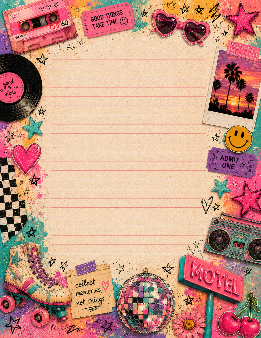 ROLLER RINK VIBE STATIONARY