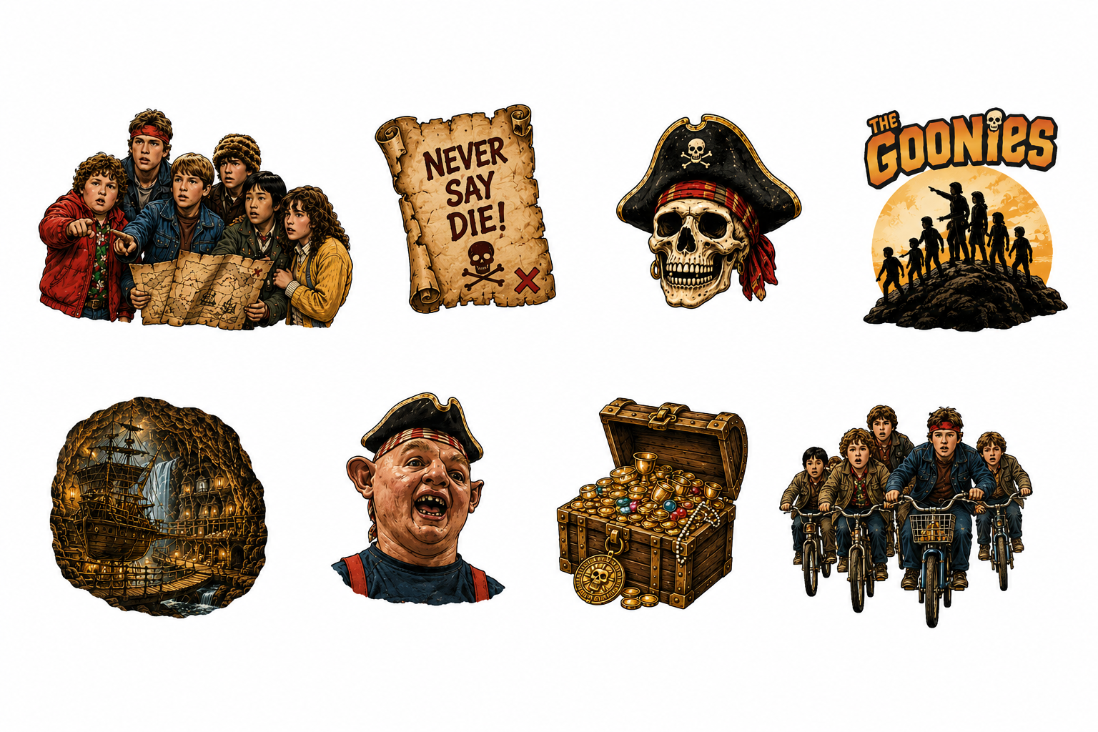 The Goonies-Inspired Stationery Pack