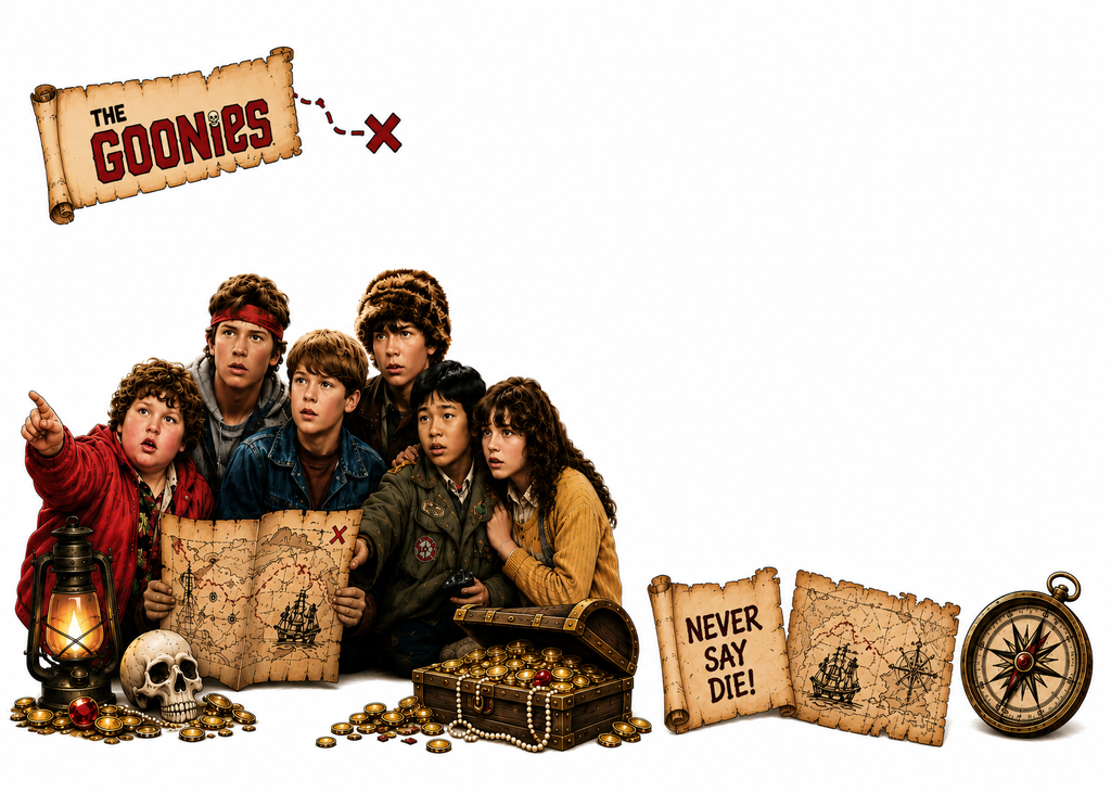 The Goonies-Inspired Stationery Pack