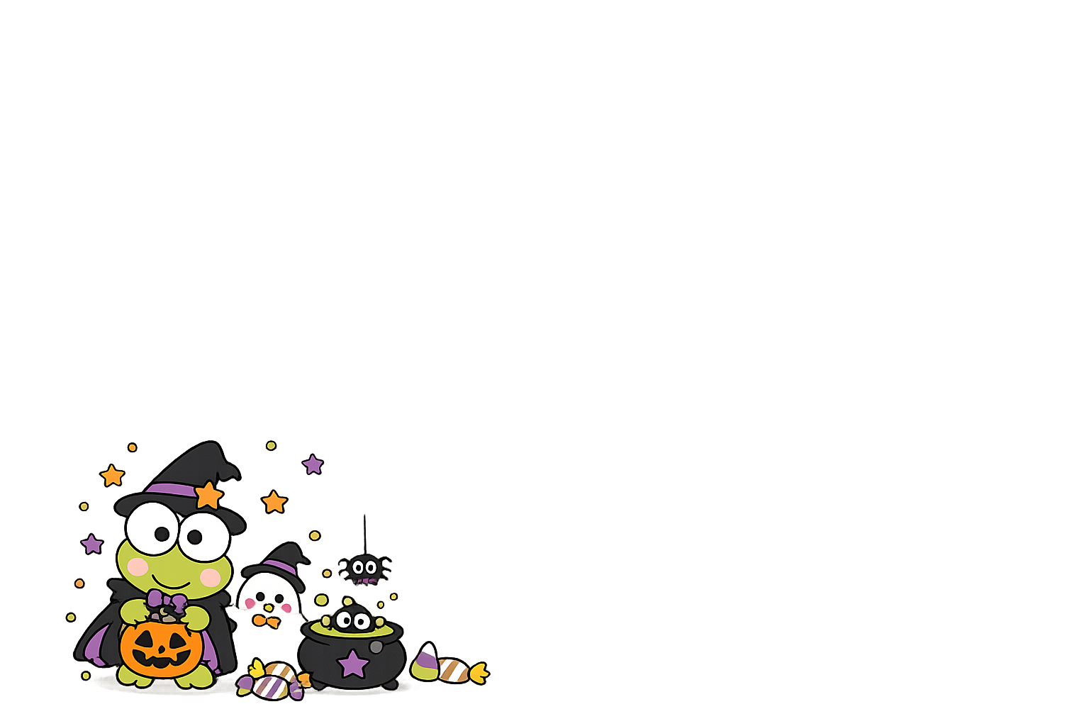 Kerokerokeroppi Halloween Stationery Pack