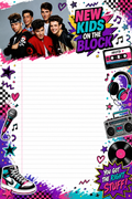 CLASSIC BOY BAND STATIONARY