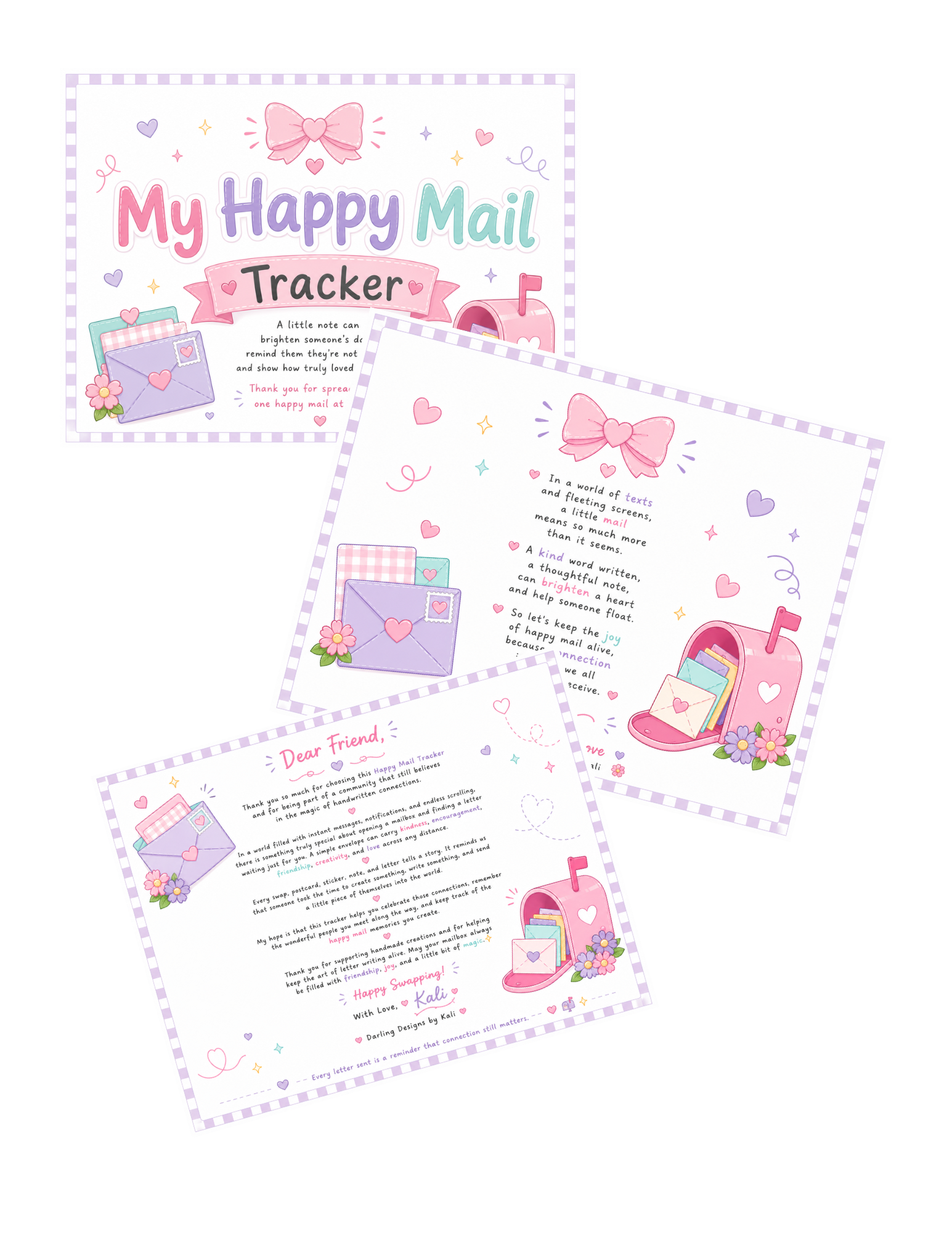 Happy Mail Tracker