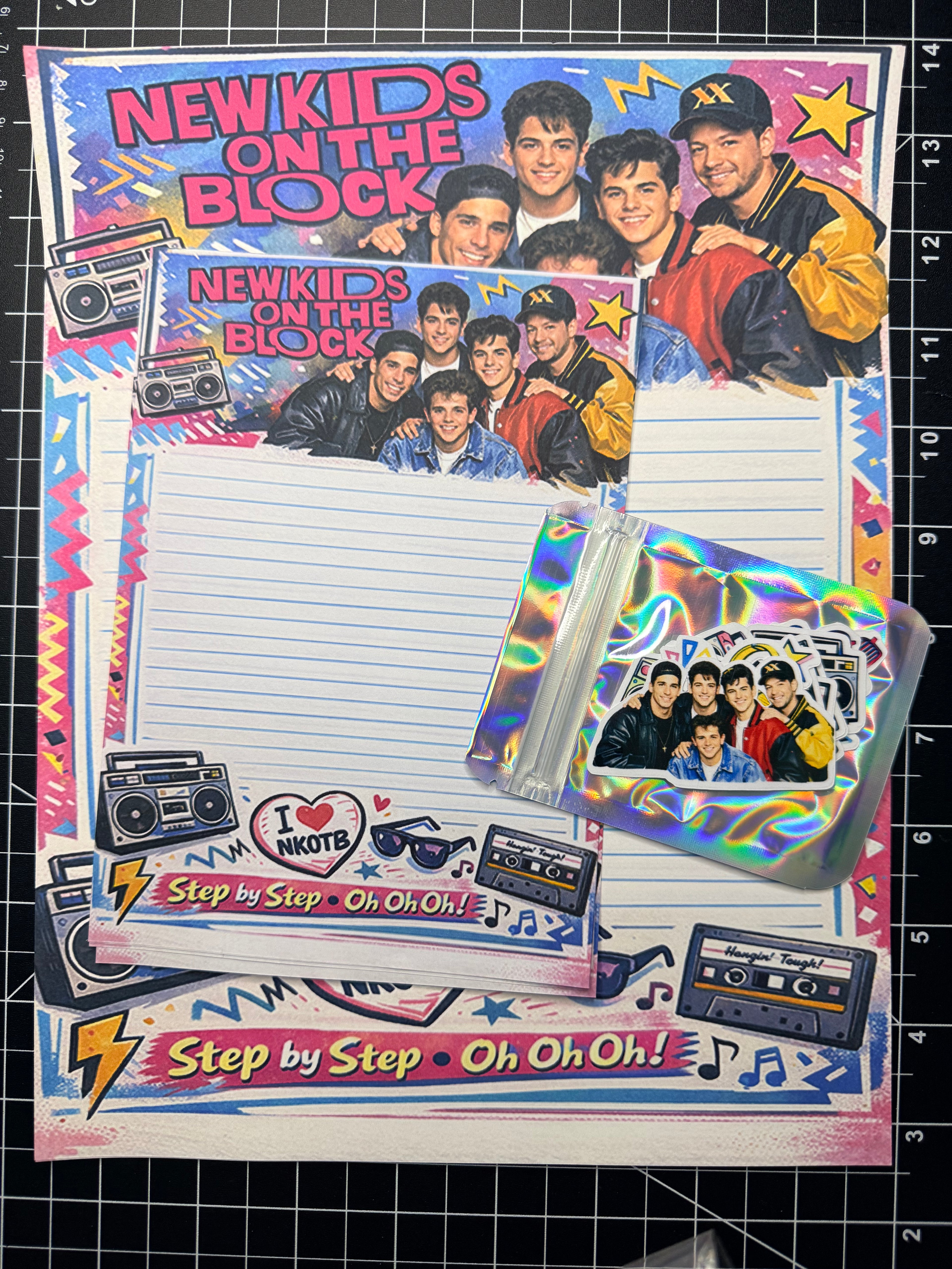 CLASSIC BOY BAND STATIONARY