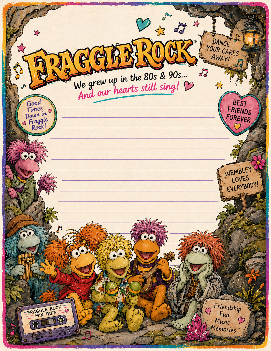 CLASSIC CARTOONS "FRAGGLE"