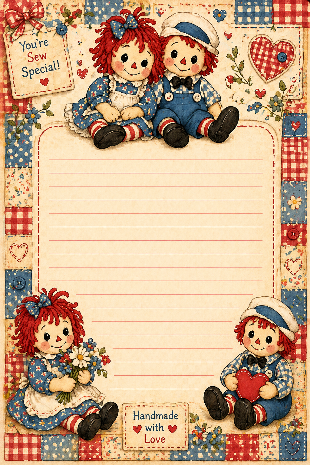 R&A Stationary Set